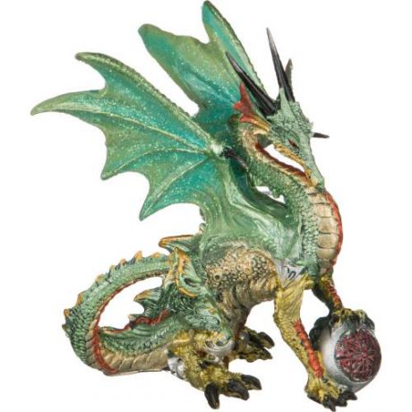 Фигурка Lefard, Дракон, 12*8*10 см, зеленый
