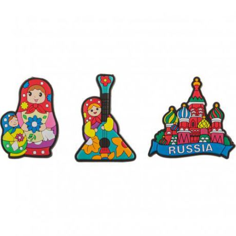 Магнит Polite Crafts & Gifts, Русский, 6*4*1 см