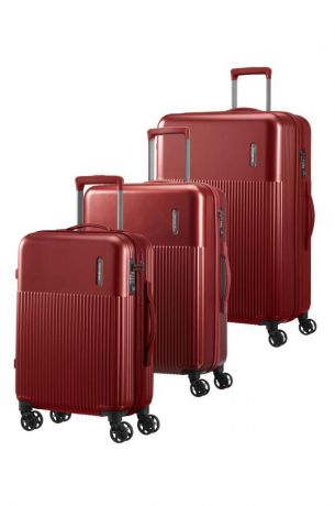 Комплект SAMSONITE Комплект из 3-х чемоданов RECTRIX 40x55x20 см/48x68x27 см/2x76x30 см