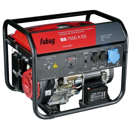 Бензиновая электростанция FUBAG BS 7500 A ES с электростартером и коннектором автоматики