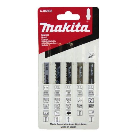 Пилка для лобзика Makita А-86898 за 1шт