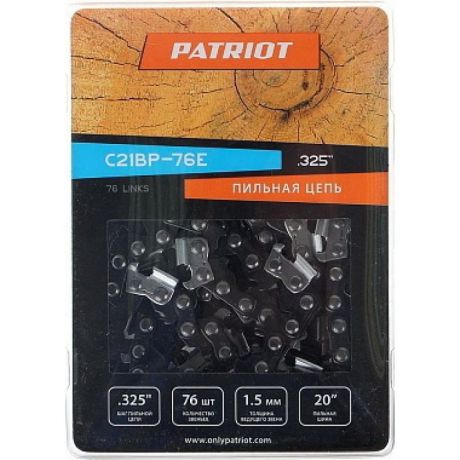 Цепь PATRIOT 0,325 1.5 76 звеньев PG-C21BP-76