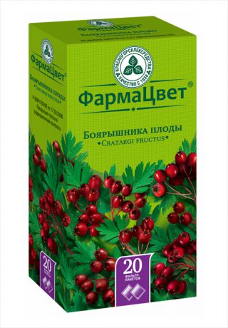 боярышник плоды 20 фильтр-пакет красногорск