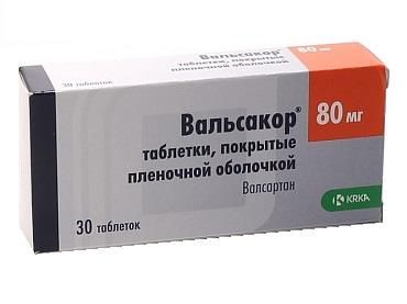 вальсакор 80 мг 30 табл