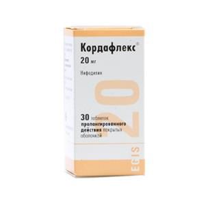 кордафлекс 20 мг 30 табл