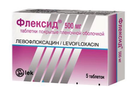 флексид 500 мг 5 табл