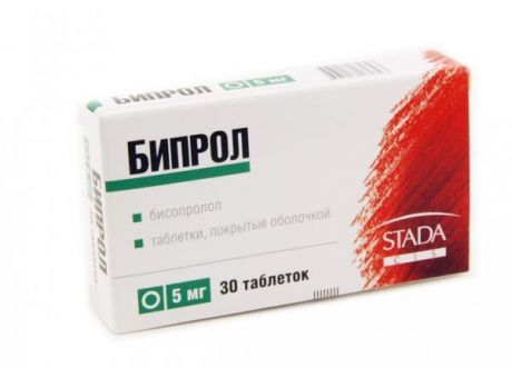 бипрол 5 мг 30 табл
