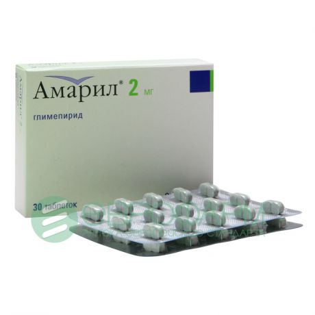 амарил 2 мг 30 табл