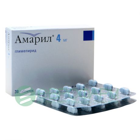 амарил 4 мг 30 табл