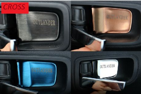 Вставки в дверные ручки CHN для Mitsubishi Outlander 2012 - 2018