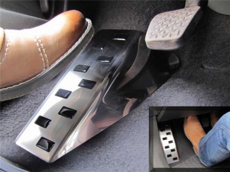 Накладка под левую ногу, нерж.сталь Alu-Frost 32-3929 для Mitsubishi Lancer 2007 -