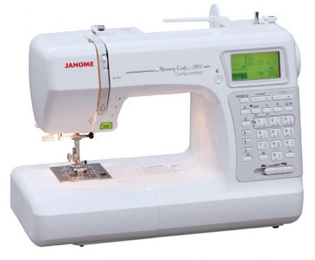 Швейная машина Janome Memory Craft 5200 С/Ч