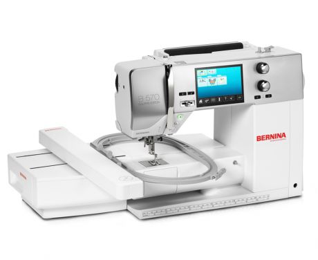 Швейно-вышивальная машина Bernina 570 QE с вышивальным блоком