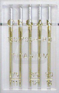Игла титаниум №75-90, 5шт Organ