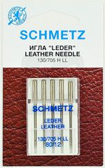 Иглы для кожи 130705H LL № 80, 5 шт. Schmetz