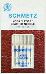 Иглы для кожи 130705H LL № 100, 5 шт. Schmetz