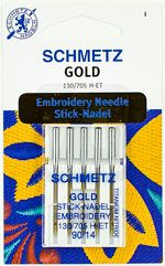 Иглы Gold, титаниум №90, 5шт. Schmetz