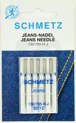 Иглы для джинсы 130705H-J № 80, 5 шт. Schmetz