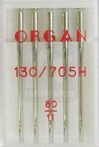 Иглы стандарт № 80, 5 шт. Organ