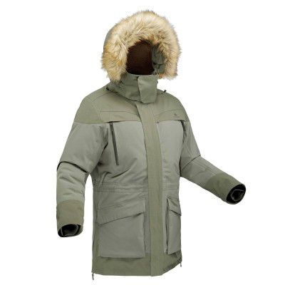 Мужская Куртка Для Зимних Походов Sh500 Ultra–warm