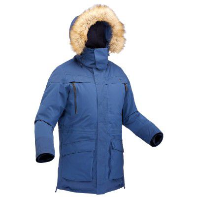Мужская Куртка Для Зимних Походов Sh500 Ultra-warm
