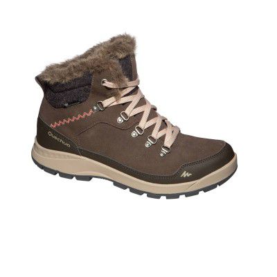 Женские Ботинки Для Зимних Походов Sh500 Х–warm Mid