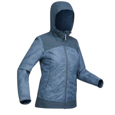 Женская Куртка Для Зимних Походов Sh100 X–warm (утепленная)