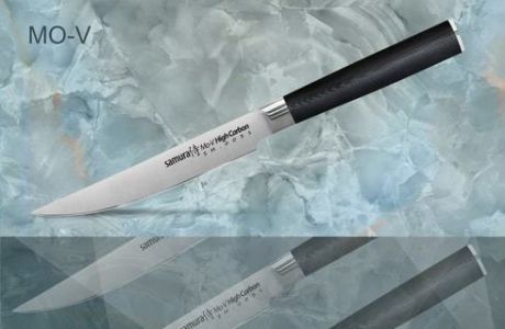 SM-0031/G-10 Нож кухонный стальной для стейка SAMURA MO-V