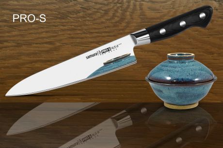 SP-0085/G-10 Нож кухонный европейский шеф Samura PRO-S