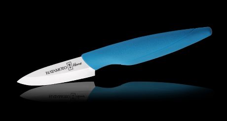 Нож для чистки овощей Hatamoto HC070W-BLU 70 мм
