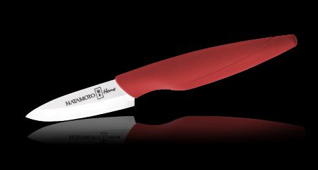 Нож для чистки овощей Hatamoto HC070W-RED 70 мм