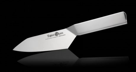 F-771, Нож Сантоку Tojiro Origami, 170 мм, сталь Mo-V, рукоять сталь