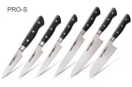 Набор из 6 ножей Samura PRO-S (упакованы отдельно)
