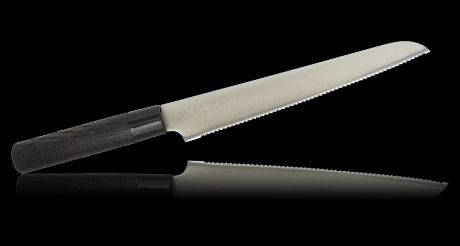 Нож для хлеба Tojiro ZEN Black DP Cobalt All FD-1559, 240 мм
