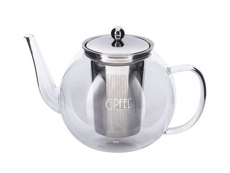 Стеклянный заварочный чайник с ситечком GIPFEL 8540 SOFIE 1200мл