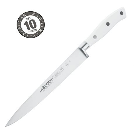Нож кухонный стальной для резки мяса 20 см ARCOS Riviera Blanca арт. 233024W