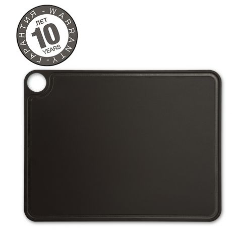 Доска разделочная с желобом, цвет черный, 45х33 см ARCOS Accessories арт. 692310