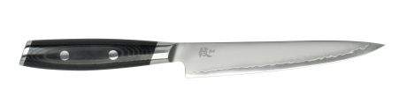 Нож кухонный для нарезки 15 см, сталь VG-10 в обкладке из нержавеющей стали, серия Mon, YAXELL, Япония, арт. YA36316