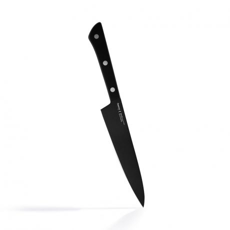 Гастрономический нож TANTO KURO 16 см с покрытием Fissman 2428