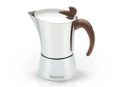 9415 FISSMAN Гейзерная кофеварка (на 6 чашек)