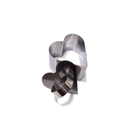 Кулинарное кольцо 7,5x6,8x5,5 см в форме сердца Fissman 6777
