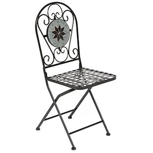 Кованый стул Secret De Maison Vicenza (PL08-1070-1-GBRN) Доступные цвета: Чёрный