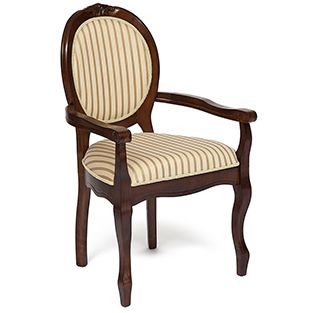 Кресло с мягким сиденьем и спинкой Fiona 2 (Фиона) (FN-AC2) Доступные цвета: Тобакко