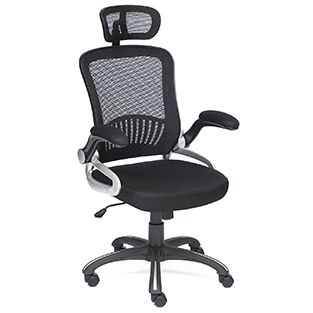 Кресло офисное TetChair Mesh-2 Доступные цвета обивки: Чёрная ткань