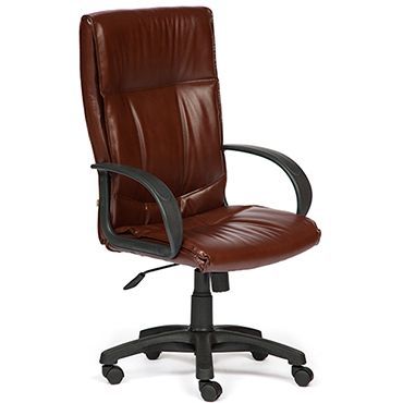 Кресло офисное TetChair Давос (Davos) Доступные цвета обивки: Искусств. коричневая кожа