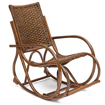 Кресло-качалка плетёное Раджа (Radja 6272) Доступные цвета: Серый