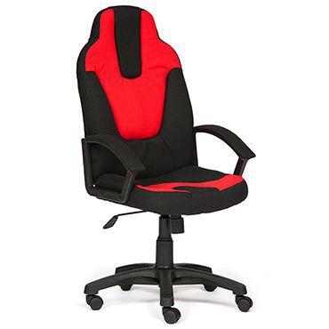Кресло для компьютера TetChair Нео 3 (Neo 3) Доступные цвета обивки: Чёрн. + красная ткань
