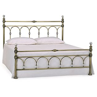 Кровать двуспальная Виндзор (Windsor) + основание Доступные цвета: Античная медь (140 x 200 см)