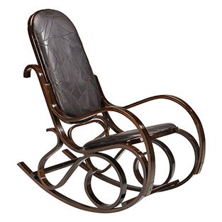 Кресло-качалка плетёное RC-8001 (Блэк Пазл) Доступные цвета: Орех кресло-качалка