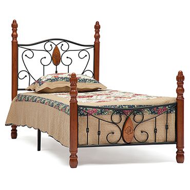 Кровать AT 9003 (метал. каркас) + основание Размер : 90 см x 200 см